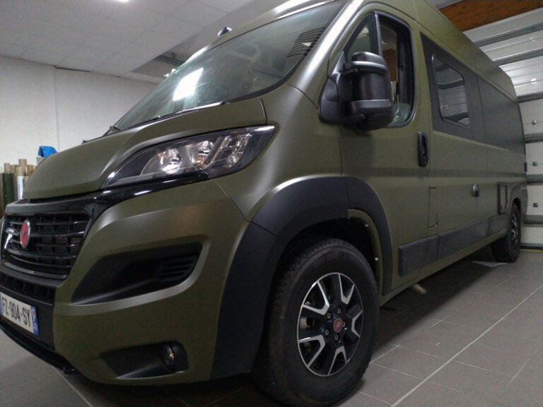 graphics-total-covering-fourgon-hexis-vert-militaire-landes-aquitaine-gironde-mont-de-marsan-dax-bayonne-pau-biscarrosse-dax-mont-de-marsan-33-40-64-32-66